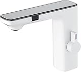 Kitchen Sink Faucet Badezimmer-Wasserhahn, LED-Digitalanzeige,...