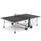 Cornilleau 200x - Outdoor Tischtennisplatte - Klappbar - Wetterfest - 5 mm...