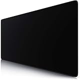 TITANWOLF - XXL Mauspad komplett Schwarz Speed Gaming 900 x 400mm - XXL...