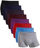 YOULEHE Boxershorts Herren 8er Pack Männer Unterwäsche Bambusfaser...