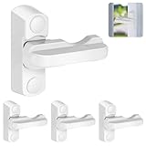 Flintronic Fenstersicherung, 4 Stück Fensterschloss, Fensterriegel,...