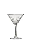 Cocktail- & Champagnerglas - Set mit 4 Stück, 220 cc, Art Deco Gläser,...