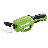 WORKPRO 7,2V Akku Gartenschere, Professionelle elektrische Baumschere...