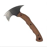 Tactical Tomahawk Axt - Outdoor Axt Survival Tomahawk mit Griff aus Polymer...