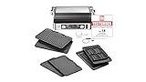 Braun MultiGrill 9 Pro CG 9167, Kontaktgrill mit Grill-, Flach-,...