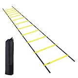 10m Koordinationsleiter, Trainingsleiter Set, Fussball Trainingszubehör...