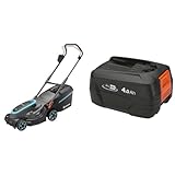 Gardena Akku-Rasenmäher PowerMax 37/36V P4A Ready-to-Use Set & System Akku...