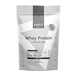 Amazon-Marke: Amfit Nutrition Molkeproteinpulver, Cookies and Cream, 75...