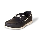 Amazon Essentials Herren Bootsschuhe Zum Hineinschlüpfen, Marineblau, 41...