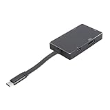 6 in 1 USB C HUB Multiport Adapter with 4K HD Output, PD Fast Charging,...