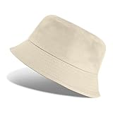Tuopuda Fischerhüte Bucket Hat Unisex Sonnenhut Baumwolle Buckethut...