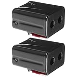 Ipetboom Deer Pfeife 2 Stück für Auto und Motorrad Wildwarnpfeife aus...