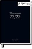 Chäff-Timer Classic A5 Kalender 2022/2023 [Schwarz] Terminplaner,...