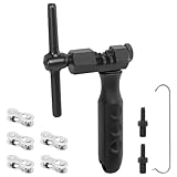 DELAESI Kettennieter Fahrrad 5 Paar Fahrradketten Nieten Kettenwerkzeug...