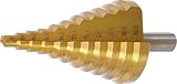 BGS 1615 | Stufenbohrer | titannitriert | Ø 6 - 40,5 mm | HSS-Stahl |...