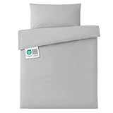 MAKIAN Bettwäsche Baby Kinder 100x135, 40x60 cm | 100% Baumwolle,...