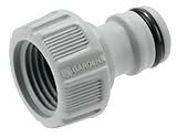 Gardena Hahnverbinder 21 mm (G 1/2 Zoll): Adapter für den Anschluss eines...