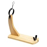 Holzschinkenständer, spanischer Schinkenhalter - Karte für Holzständer -...