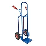 Trestles Profi Sackkarre Sackkarren Vollgummireifen 250kg S04 blau...