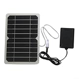 SMZhomeone Solarbetriebene Sauerstoffpumpe, tragbarer Aquarium-Luftsprudler...