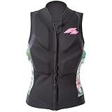 F2 Damen Prallschutz Weste Kite & Surf Weste M Schwarz 2024/25