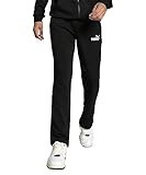 PUMA Herren Ess logo bukser Tr Op Srl Pants, Puma Black 22, XL EU