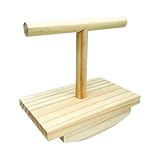 Vogelständer | Holzsitzstange Für Ziervögel,Stehhilfe Aus Holz Mit...