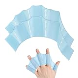 UEAVOID 1 Paar Schwimmhäute für die Finger Schwimmhandschuhe Kieselgel...
