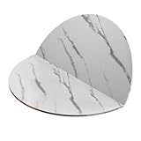 Runde faltbare Holz-Tischplattenverlängerung ohne Beine, ideal für...