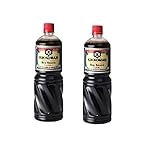 Pamai Pai® Doppelpack: 2 x 1 Liter Sojasauce Kikkoman Großflasche Soja...