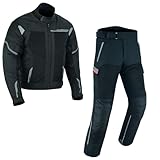 Zweiteilige Motorradkombi Herren Motorrad Textil kombi Biker Motorrad...