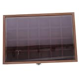STOBAZA Holz Teebeutelbox mit Fächern Langlebiger Teebeutel Organizer mit...