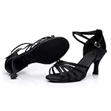 Beavorty Damen Hochhackige Sandalen Bequeme Weiche Latein Tanzschuhe mit...