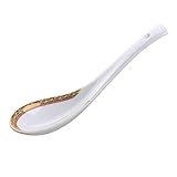 Suppenlöffel Keramiklöffel-Set Reislöffel Haferbreilöffel Bone China...