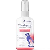 Vetasan Wundspray für Hunde & Katzen 150ml I Wunddesinfektion Katze I Für...