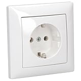 Busch-Jaeger Balance SI Set: Steckdose 20 EUC-914 +1-fach Rahmen 1721-914...