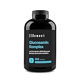 Glucosamin-Komplex mit Chondroitin, MSM, Boswellia, Bambus, Quercetin und...