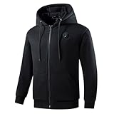 UHouse Beheizbare Sweatjacke Herren Winter Heizjacke mit 5 Heizzonen...