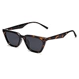 SOJOS Cateye Sonnenbrille Damen Polarisiert Vintage Retro Eckig Coole...