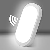 IEGLED Wandlampe mit Bewegungsmelder Innen, IP65 Kellerleuchte mit...