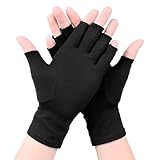 JYNXOR 1 Paare Arthrose Handschuhe ohne Finger für Damen und...