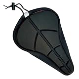 Cabilock Gepolsterter Fahrrad Sattelbezug Silikon Gel Sitzkissen Elastisch...