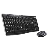 Logitech MK270 Combo Tastatur und kabellose Maus kabellosem Nano-Empfänger...