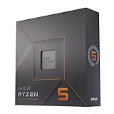 AMD Ryzen 5 7600X Prozessor (intergrierte Radeon Grafik, 6 Kerne/12...