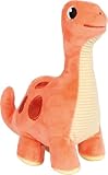 Small Foot Kuscheltier Dinosaurier rot „Dino“, 19 cm, aus Plüsch und...