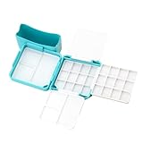 Wasserfarbpaletten, leere Aquarell-Dosen mit Tablett für Künstler,...