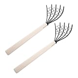 UPKOCH 2 Stück Sea Rake Net klatschender Rechen Reinigung Klauenrechen...