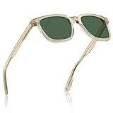 CARFIA Herren Sonnenbrille Polarisierte UV400 Rechteckigte Rahmen für...