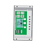TOYANDONA Solar Laderegler mit Dual USB Anschluss LCD Display Automatische...