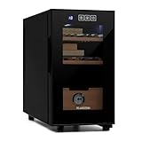 Klarstein El Presidente Zigarren-Humidor - thermoelektrisch, Glastür,...